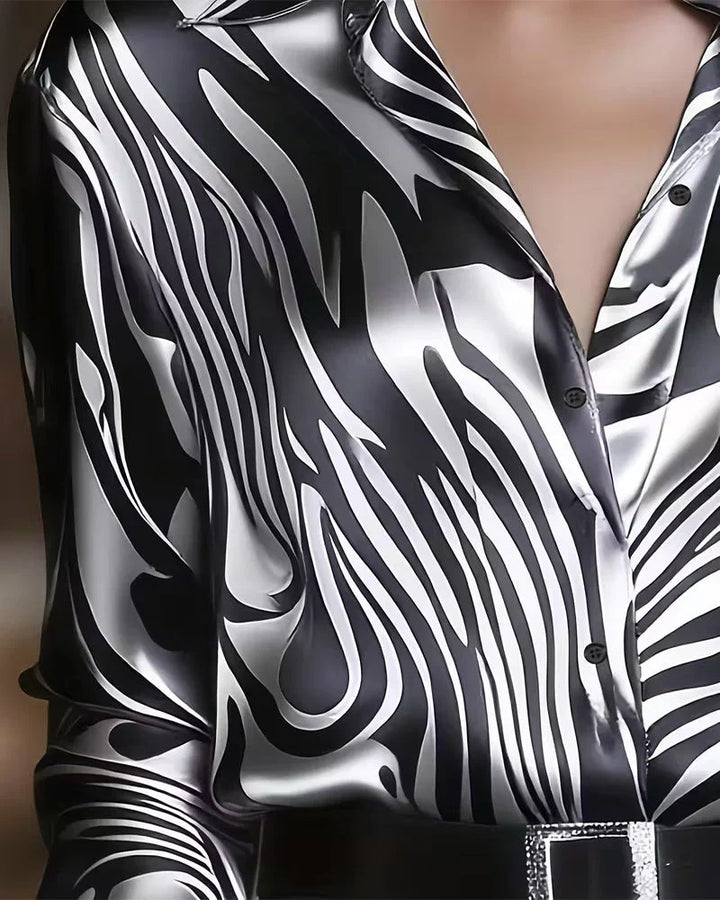Maeve™ - Elegantes bedrucktes Hemd