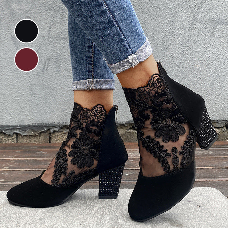 Jane™ - Elegante Sommer-Spitzenpumps