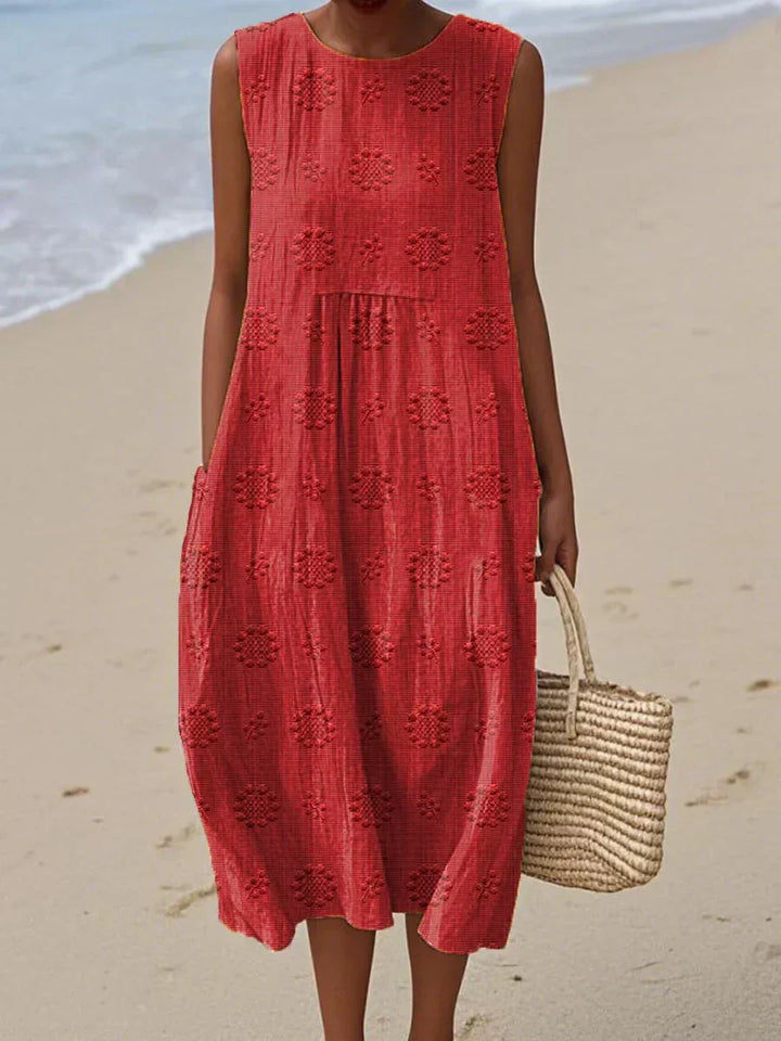 Künstlerisches Strandkleid