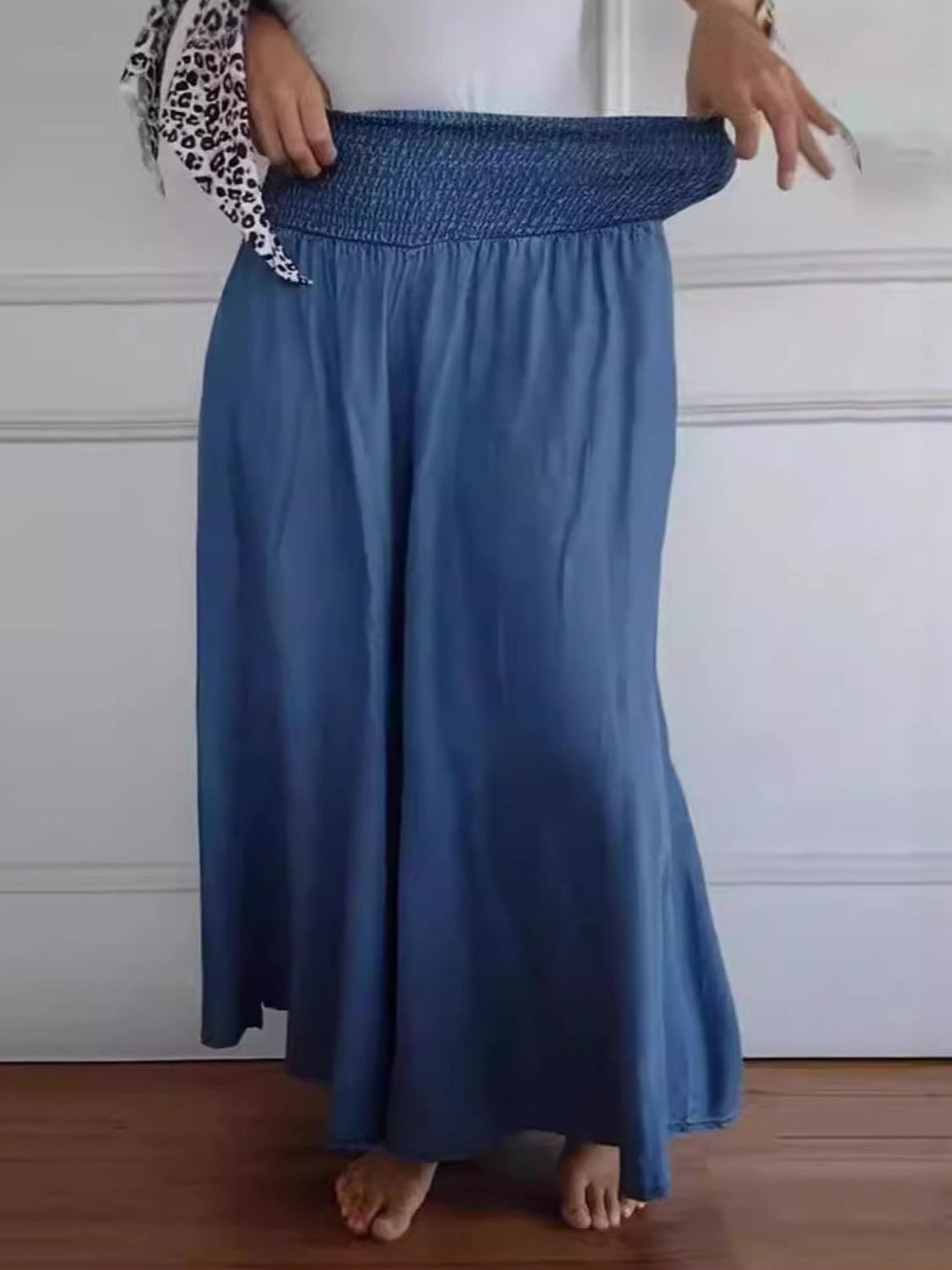 Marlene | Weit geschnittene Baumwollhose für den Sommer