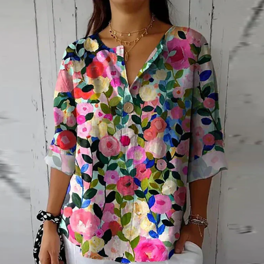 Arlene™ | Schicke Bluse mit floralem Druck
