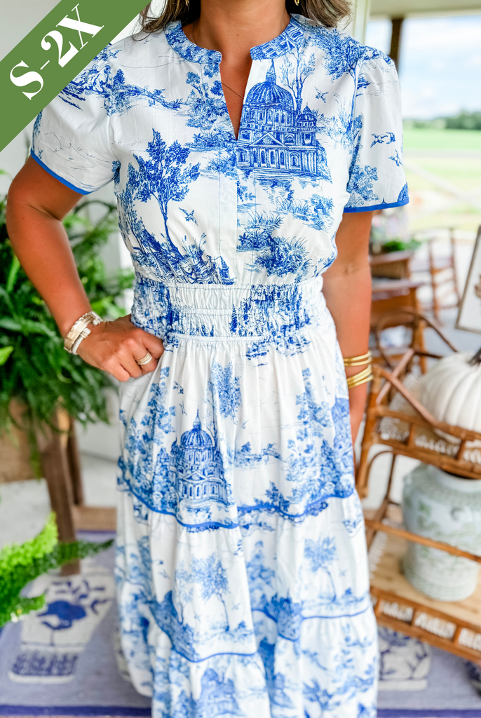 Eliza™ - Klassisches Toile Maxi