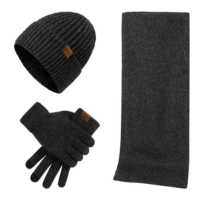 Tough Winter Set mit Mütze, Schal und Handschuhen
