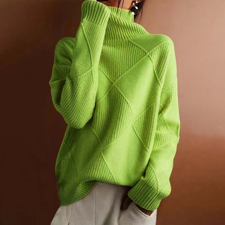 Charlotte – Schicker High-Neck Pullover