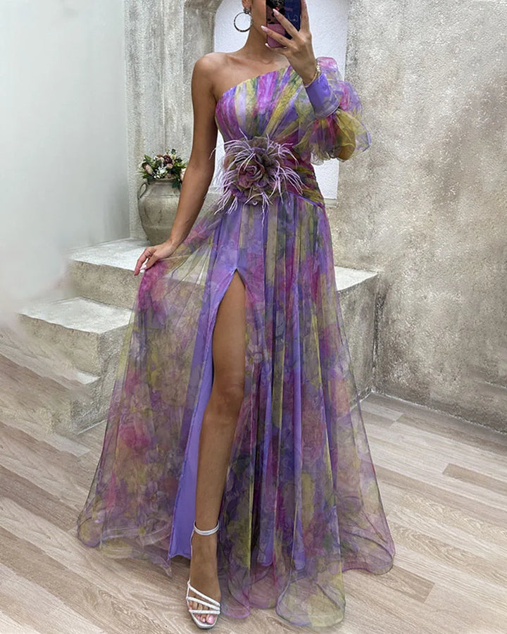 Amelia | Elegantes Split-Kleid