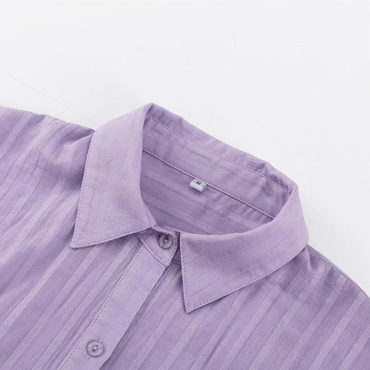 Yselia - Luftiges Button-Up und Shorts Set
