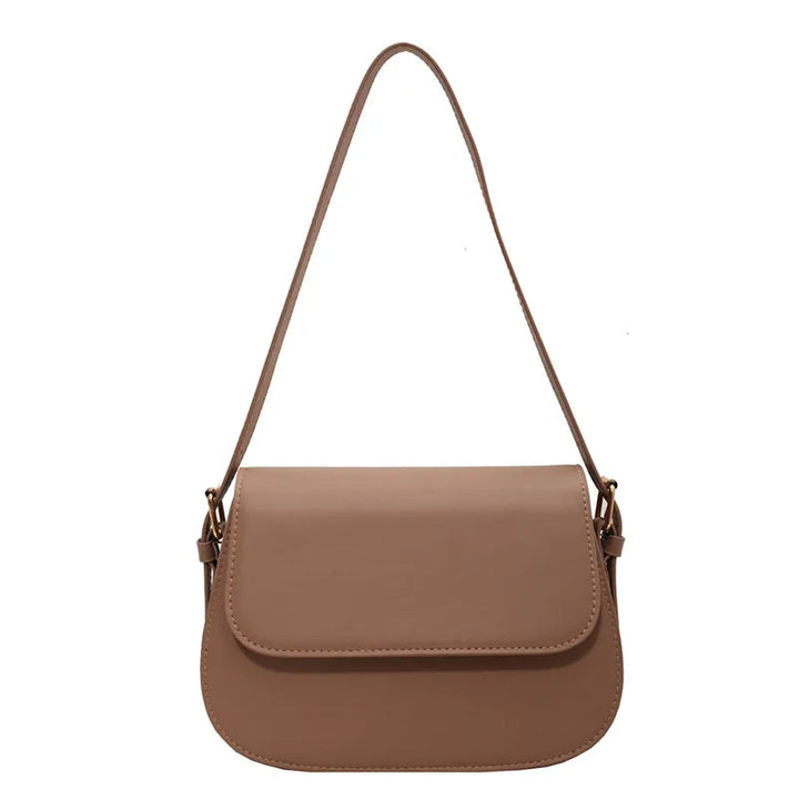 Eldborg | Elegante Schultertasche in gedämpftem Nude-Ton