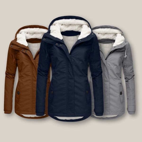 Jessica - Warm gefütterte Jacke