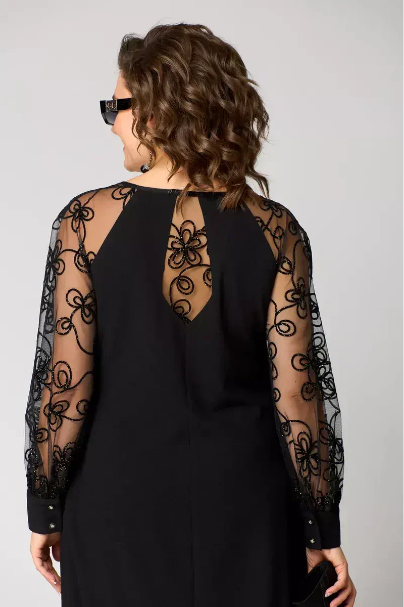 Barbora™ - Elegantes Kleid mit Spitzenärmeln