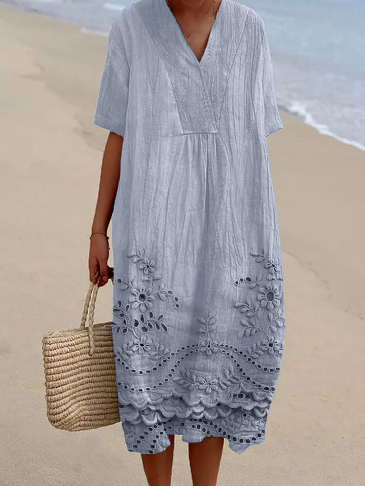 Evessa™ - Sommer Gedrucktes Kleid