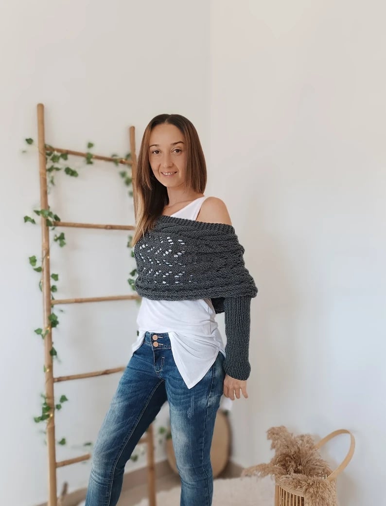 Eleonora - Halstuch Mit Ärmeln