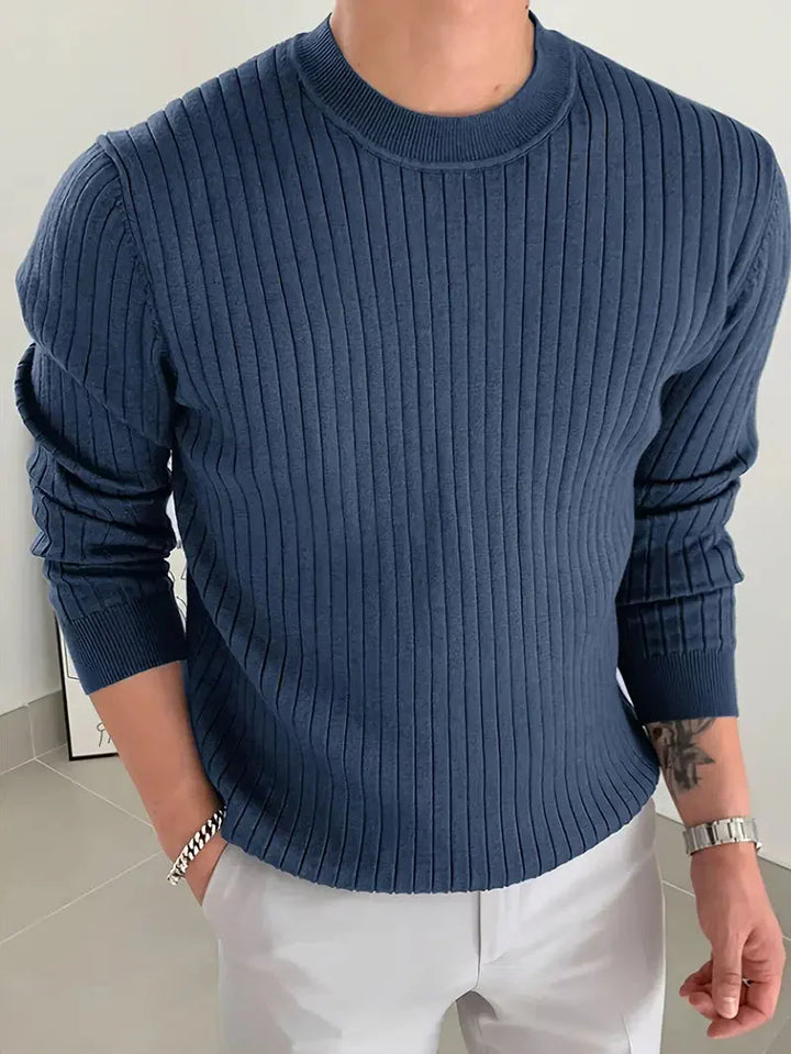 Brit & Boho™️ | Mike Essential Rundhalspullover