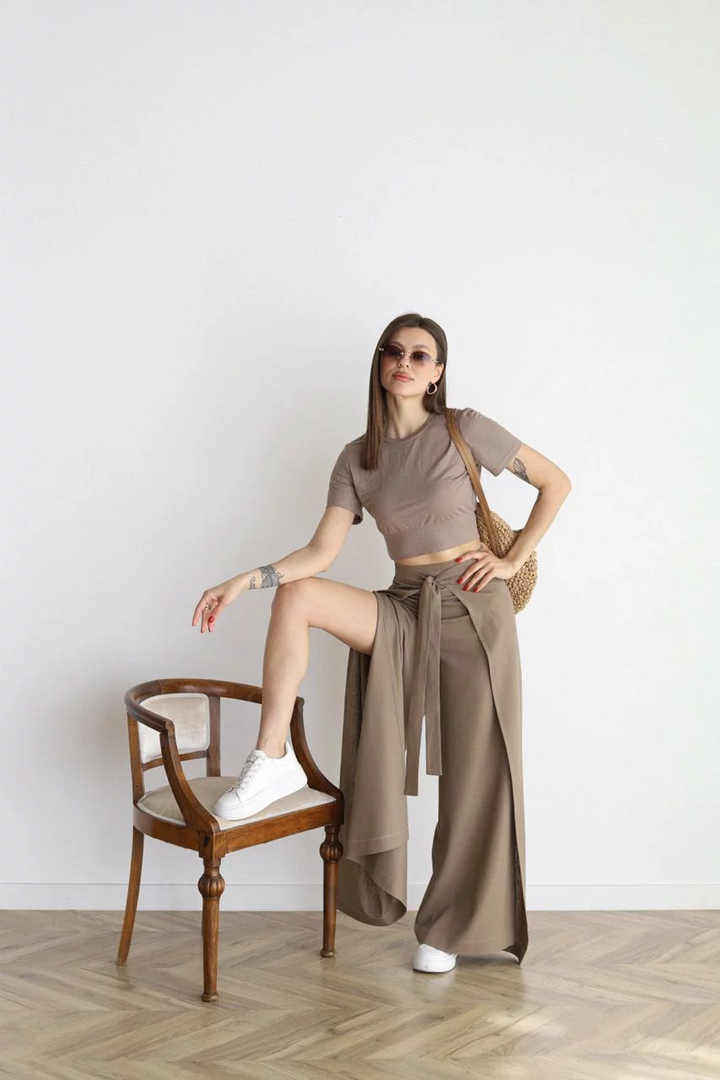 Marika™ - Weite Leinenhosen