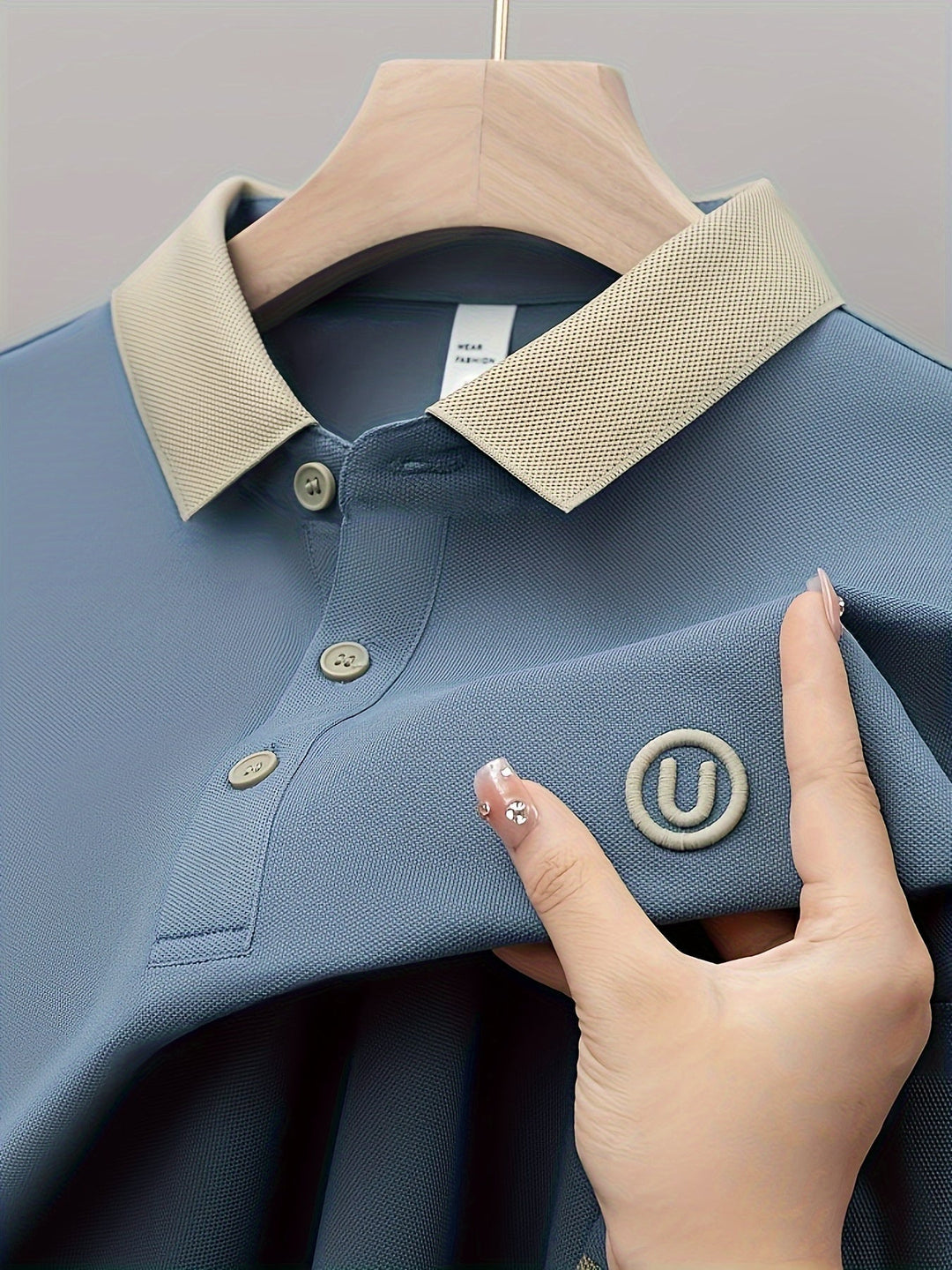 Finn™ - Besticktes Polo-Shirt mit kurzen Ärmeln