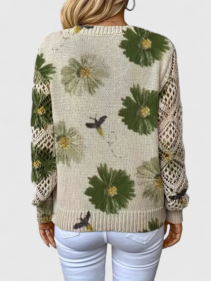 Deborah™ - Lässiger Floral-Pullover