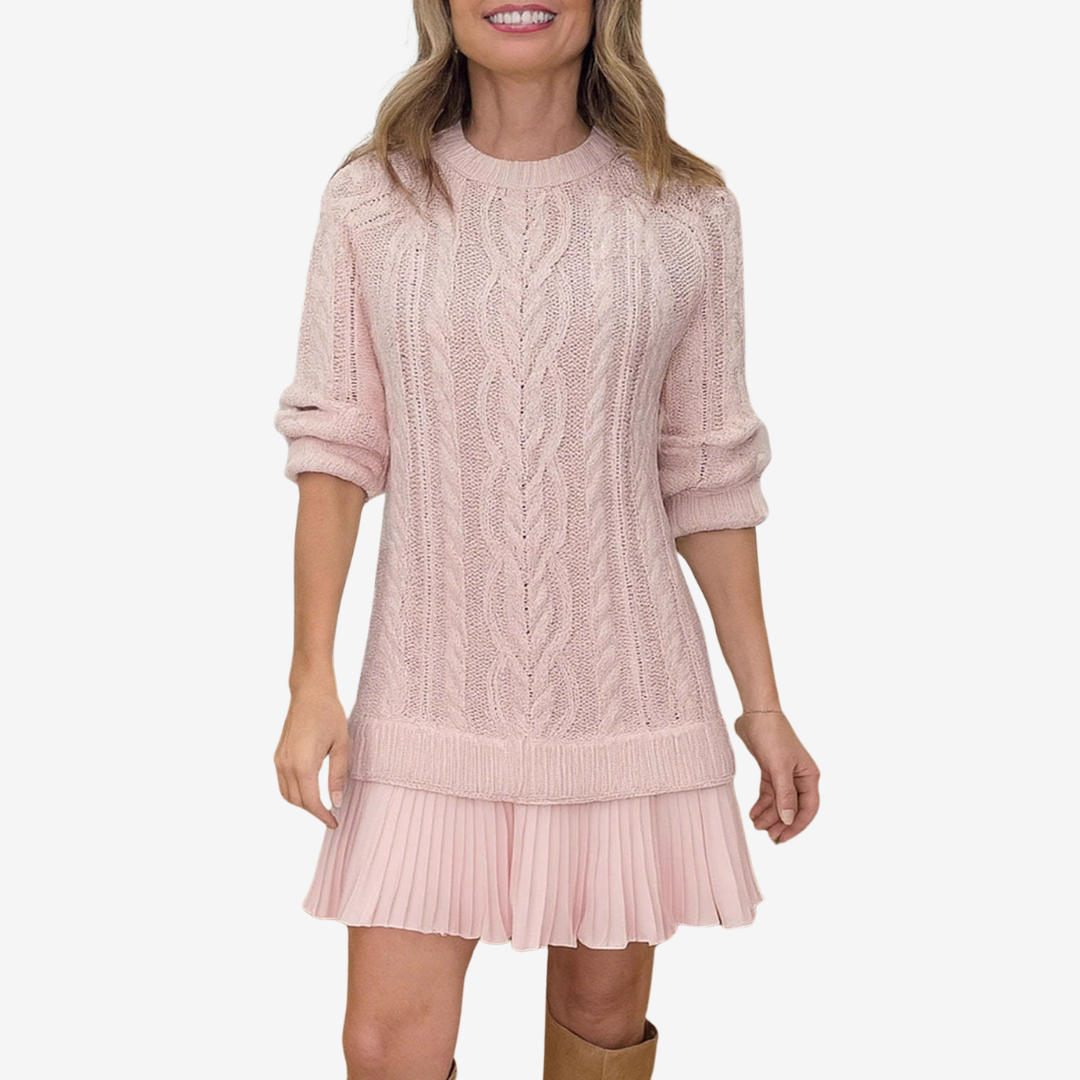 Gaëlle™ - Schick Strickkleid