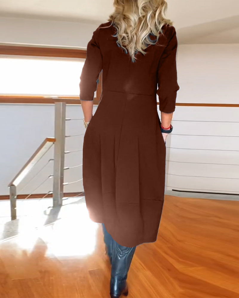 Greta - Lässiges Eleganz Kleid