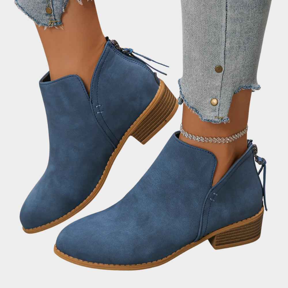 Oakley | Niedrige Absatz-Stiefeletten