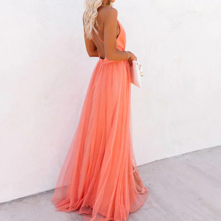Remia | Maxikleid Lumière Koralle