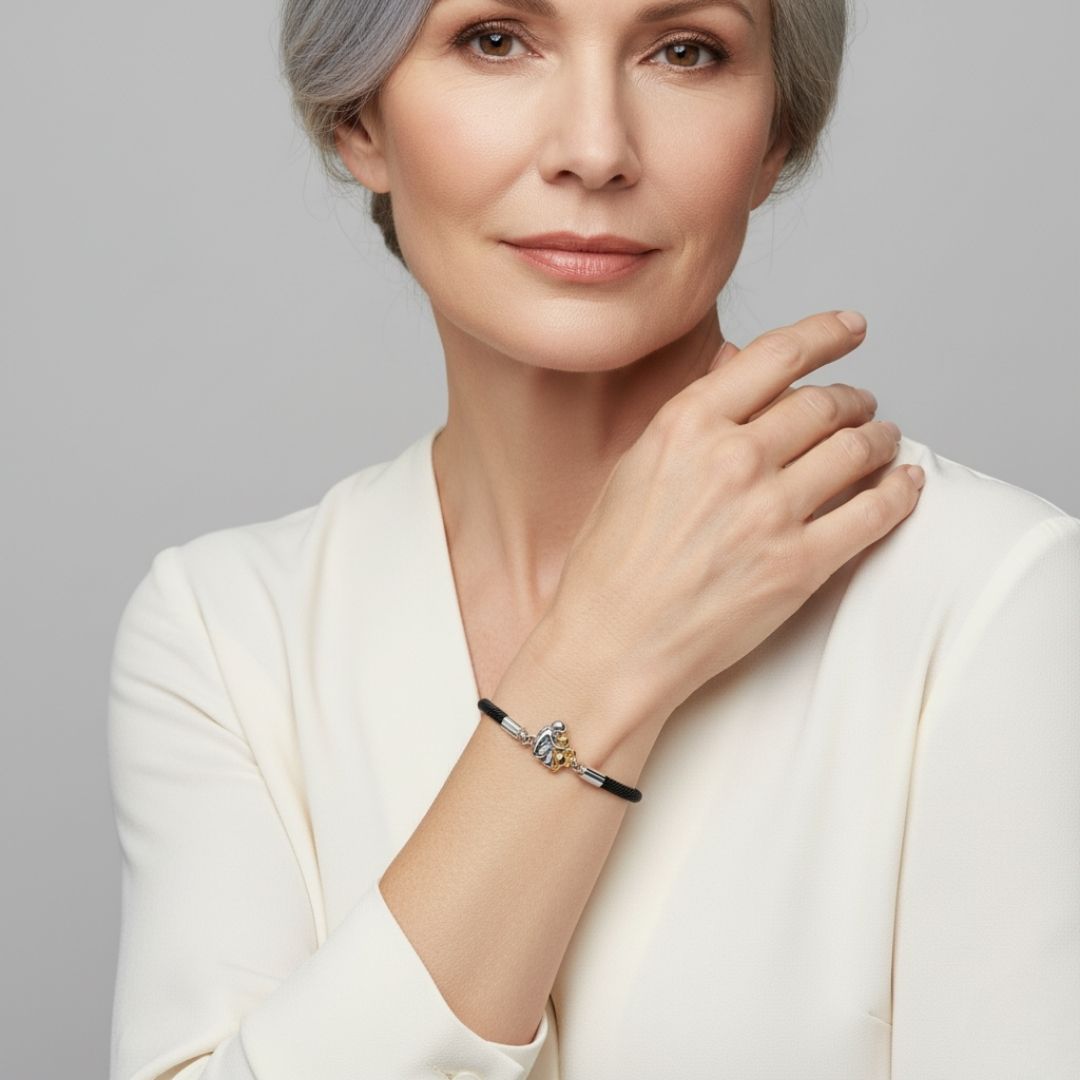 katy™ - Armband mit Schnur und Hundemotiv