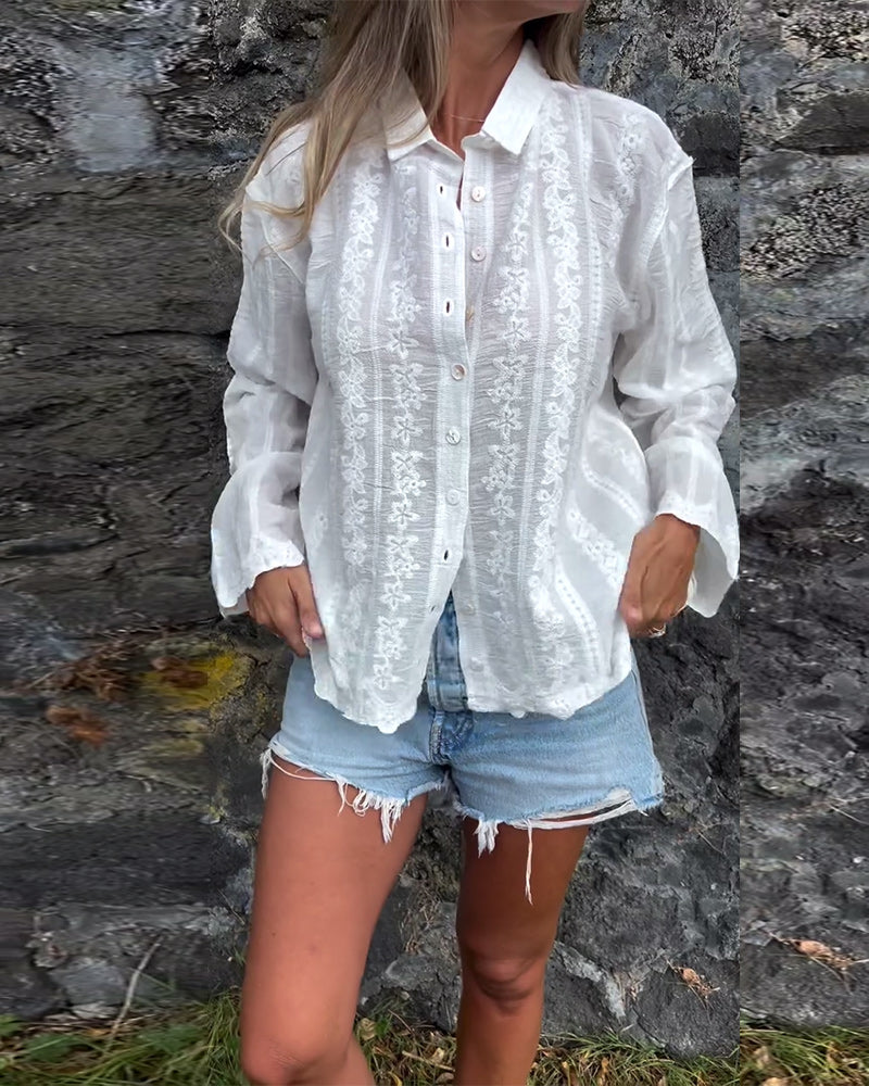 Kathlyn™ - Knopf-Poloshirt
