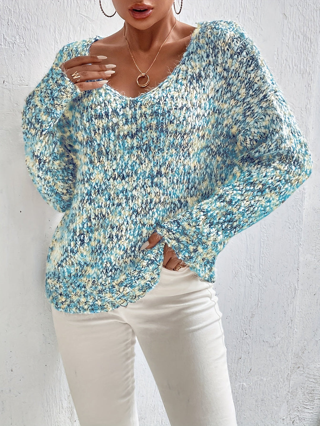 Serina™ - Lässiger Pullover mit langen Ärmeln