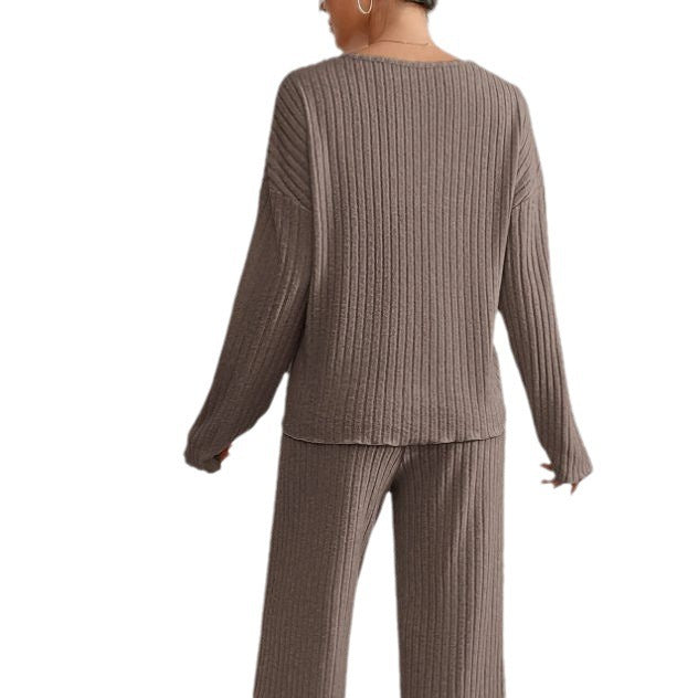 Sophie™ - Geripptes Zweiteiliges Set