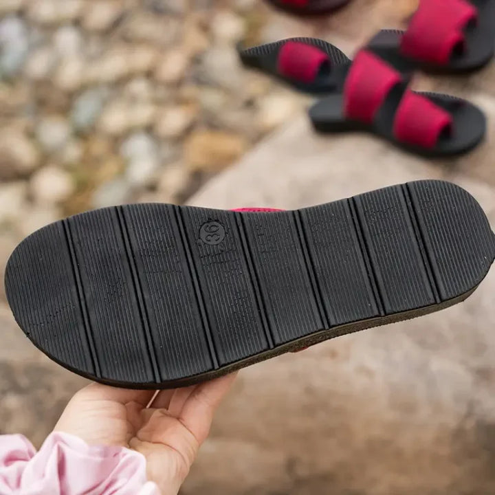 Noa™ - Sandalen Aus Gelochtem Mesh