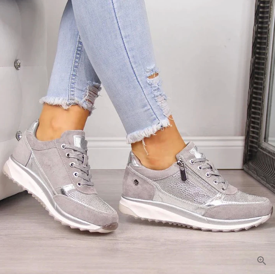 Ginevra - Ortopädische Turnschuhe mit Reißverschluß