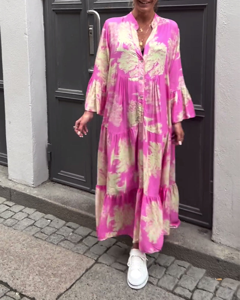 Ophelia - Langes Fließendes Kleid