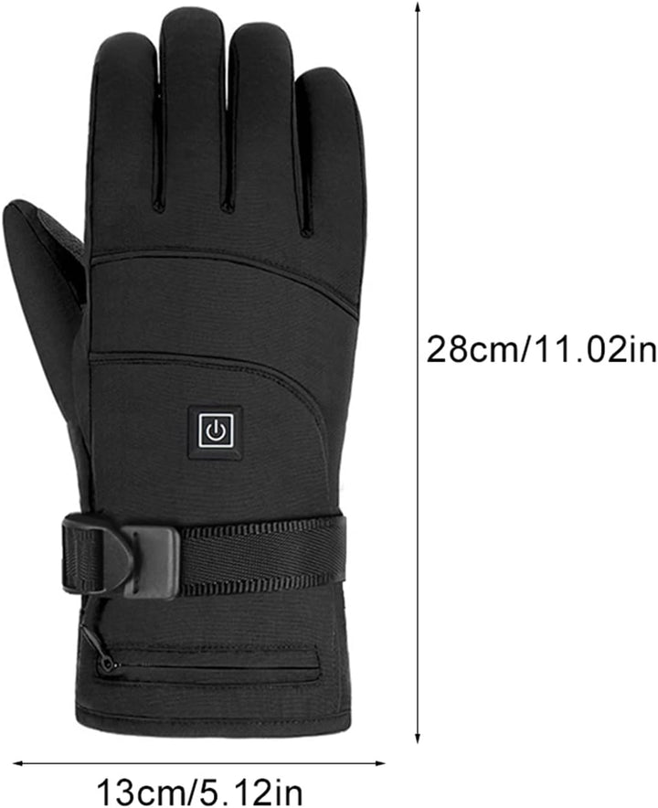 Wasserdichte elektrisch beheizte Handschuhe mit Touchscreen-Sensoren