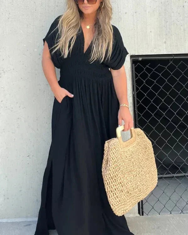 Barbara - Elegantes Maxikleid