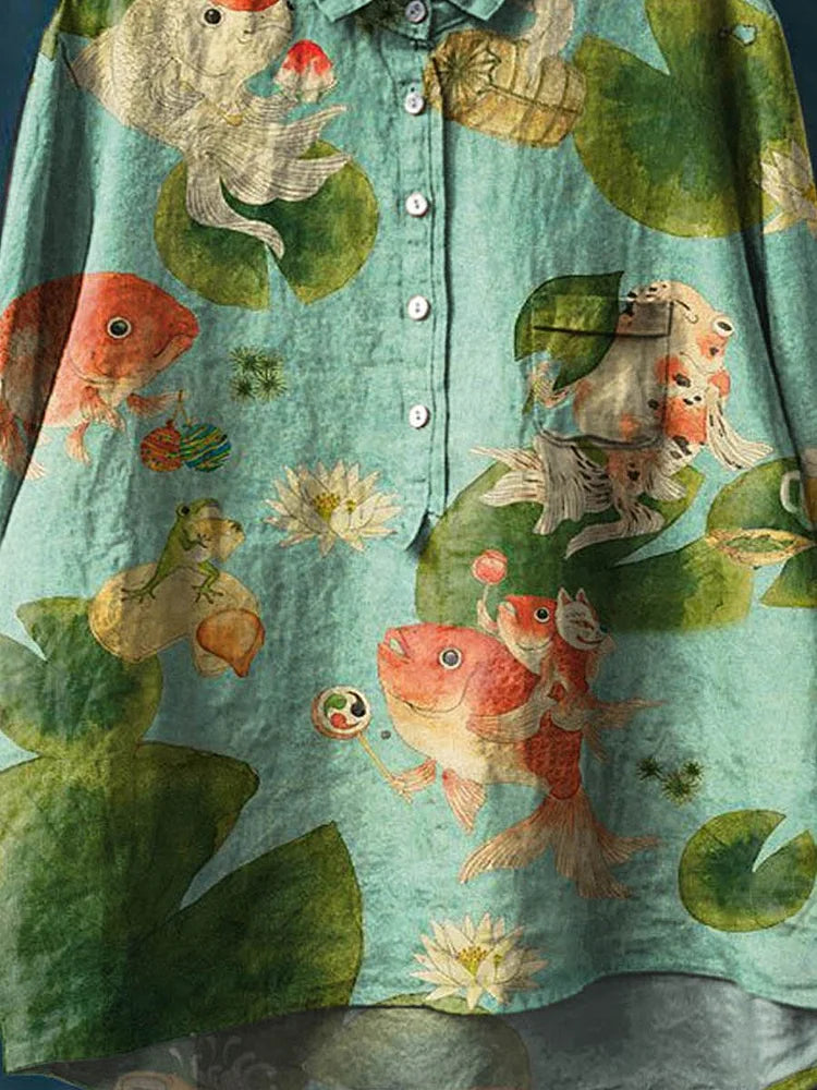 Ruthie™ - Fischkunst Shirt