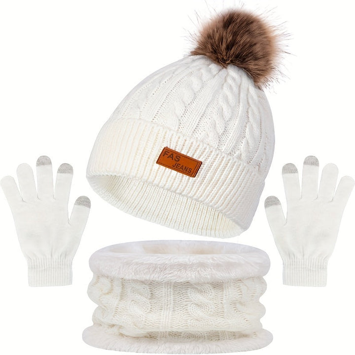 Winterset Mütze und Handschuhe für Damen