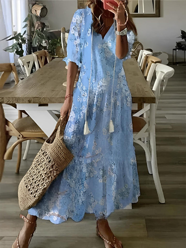 Sophia - Boho Vintage Sommerkleid
