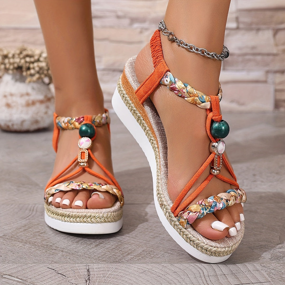 Rosaline™ – Bequeme Orthopädische Keilsandalen