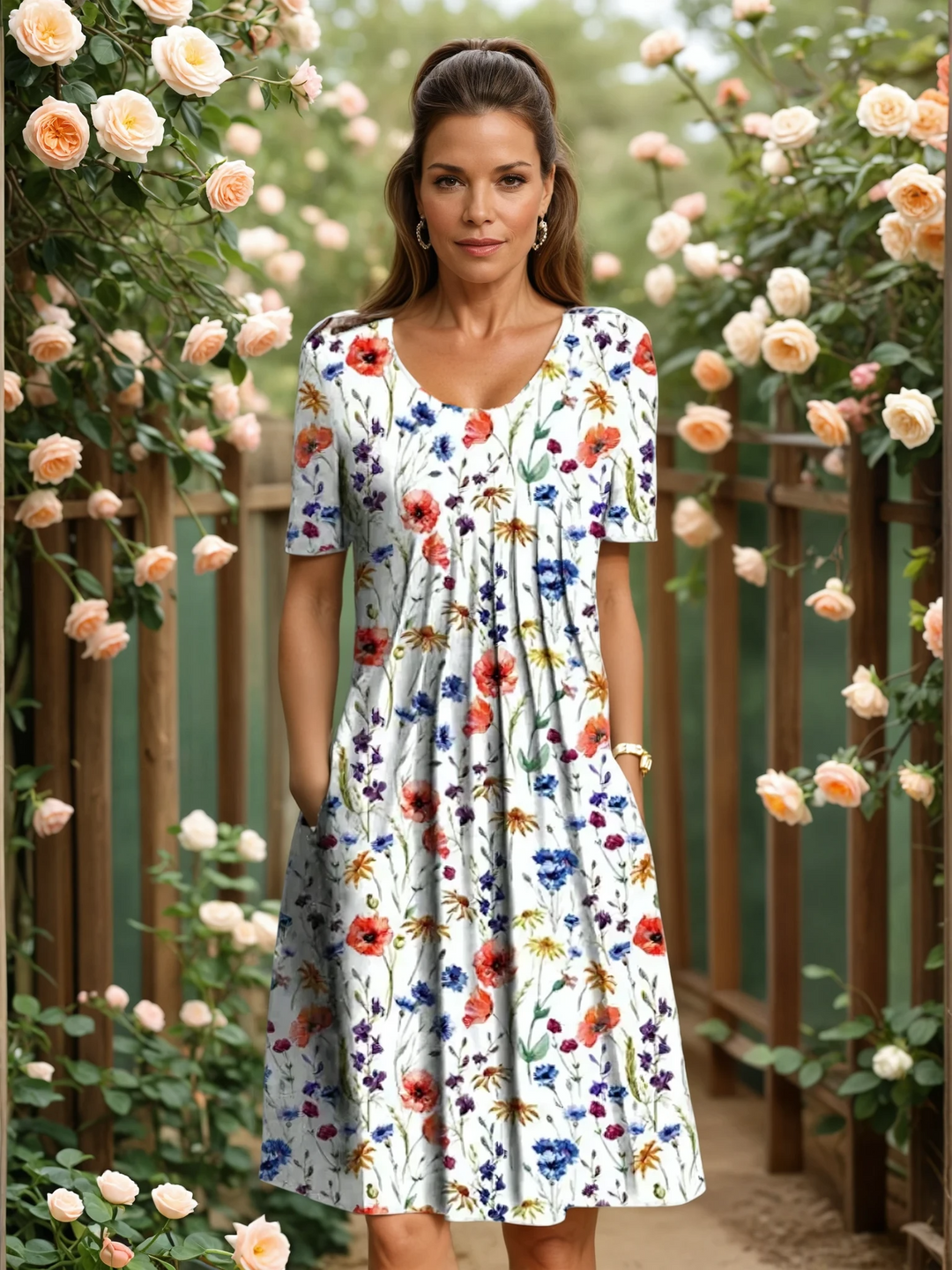 Fiona™ - Elegantes Alltagskleid