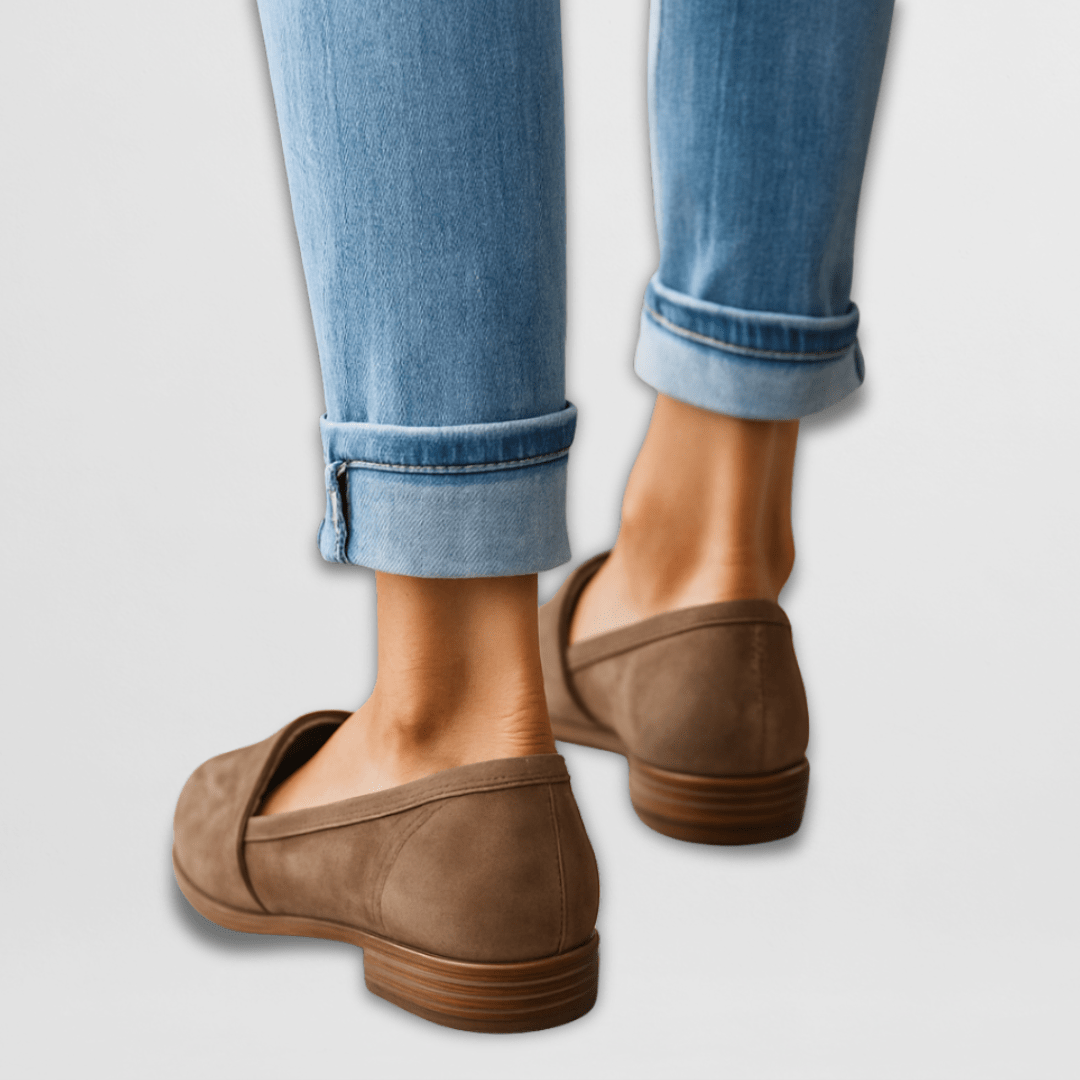 Alessia | Weiche Wildleder Slipper