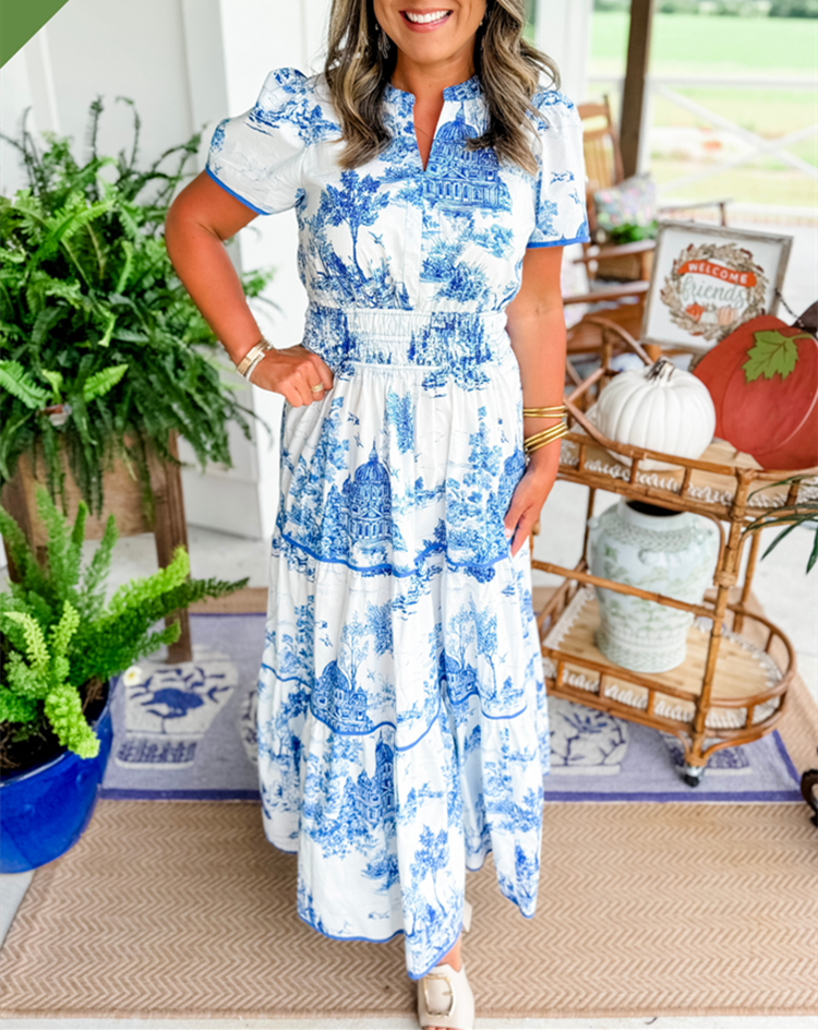 Eliza™ - Klassisches Toile Maxi