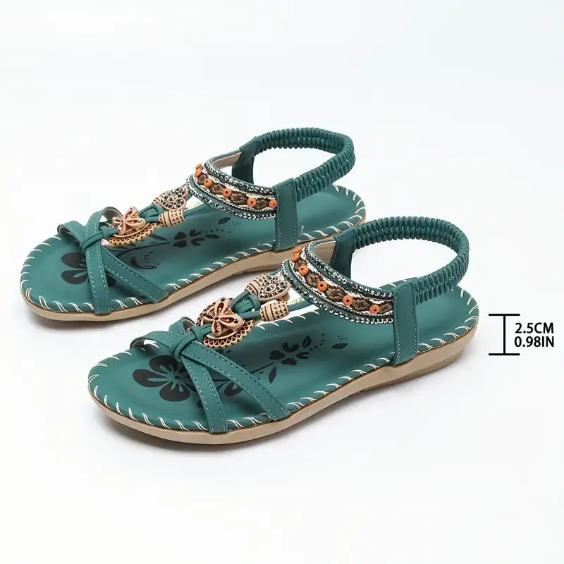 Colella™ - Elegante Orthopädische Blüten Sandalen