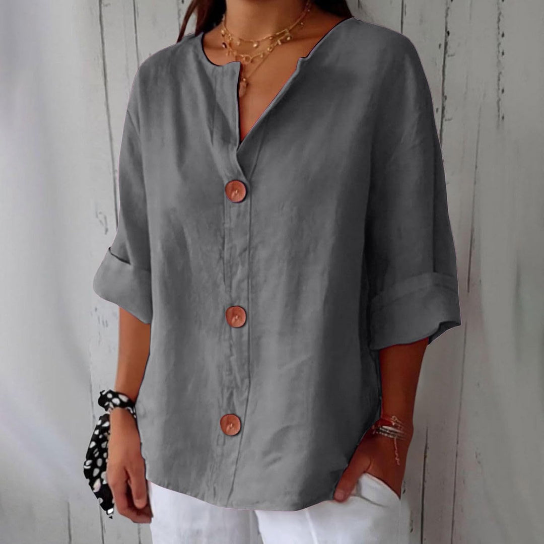 Clara™ - Legere Leinenbluse