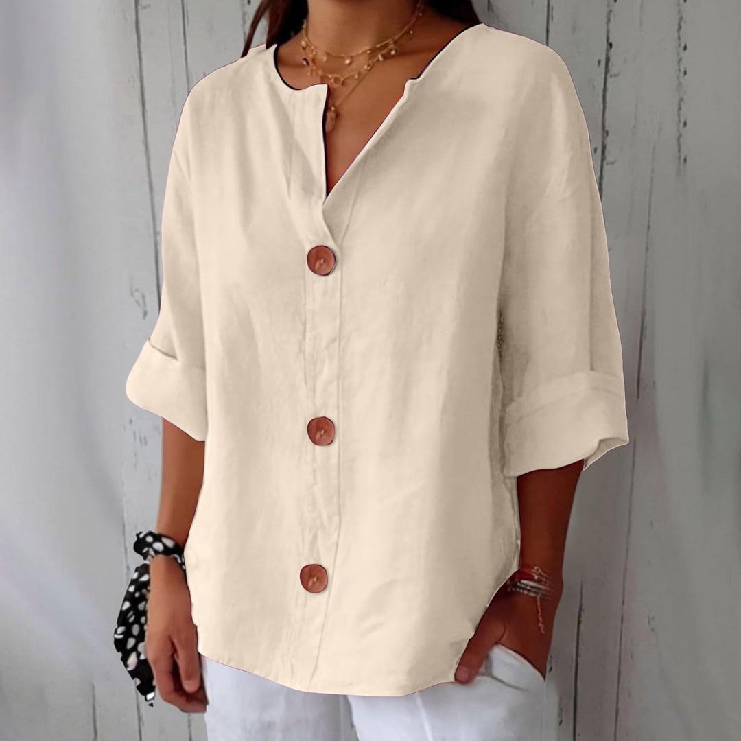 Clara™ - Legere Leinenbluse