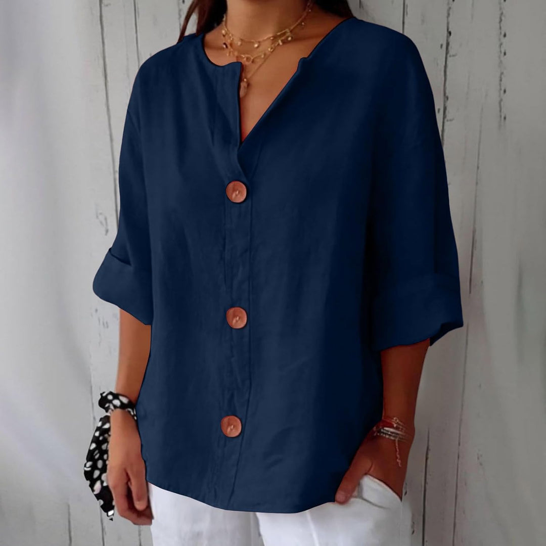 Clara™ - Legere Leinenbluse