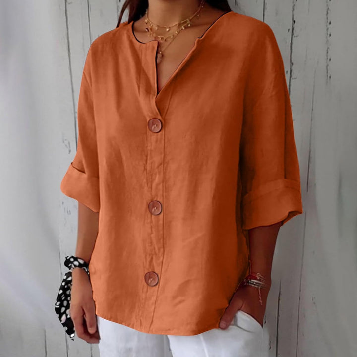 Clara™ - Legere Leinenbluse