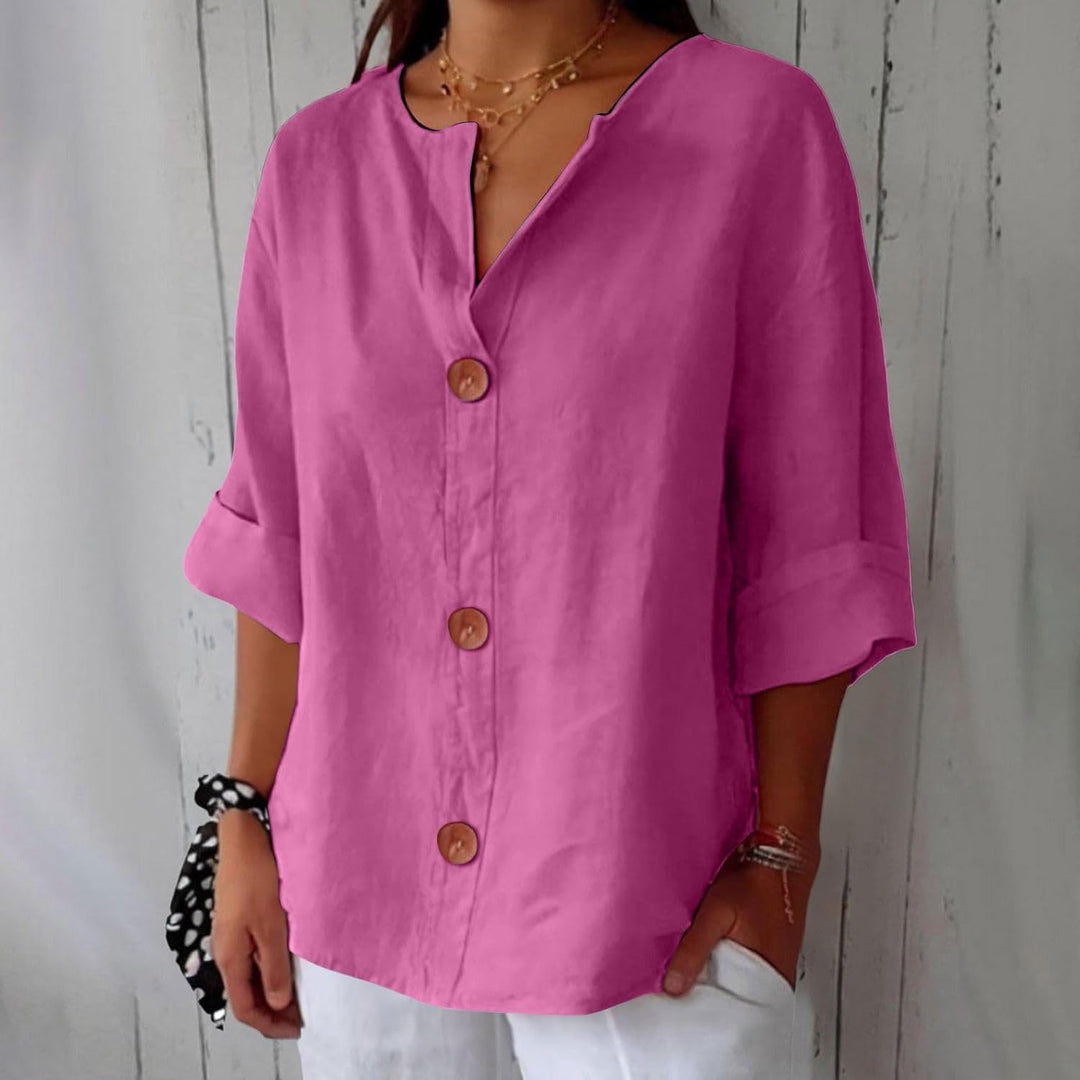 Clara™ - Legere Leinenbluse