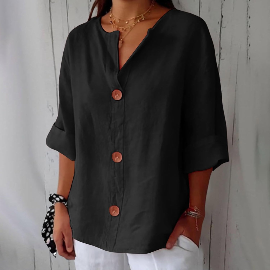 Clara™ - Legere Leinenbluse