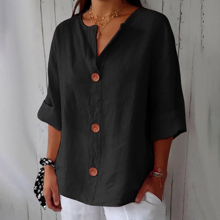 Clara™ - Legere Leinenbluse