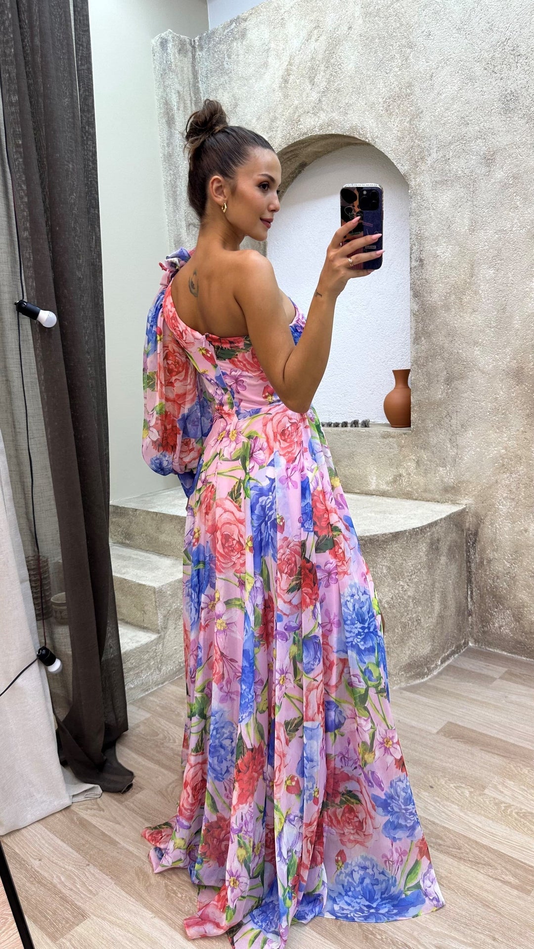 Whitney | Schickes Fließendes Schulterkleid für Sommeranlässe