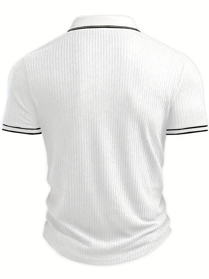 Emilio™ - Herren maßgeschneiderte gerippte Polo