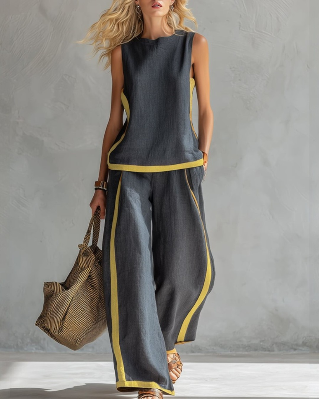 Leila | Elegantes Zweiteiliges Set mit Modernem Touch